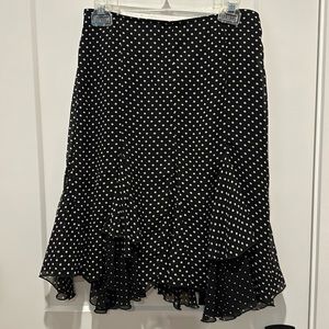 WHBM ruffle skirt